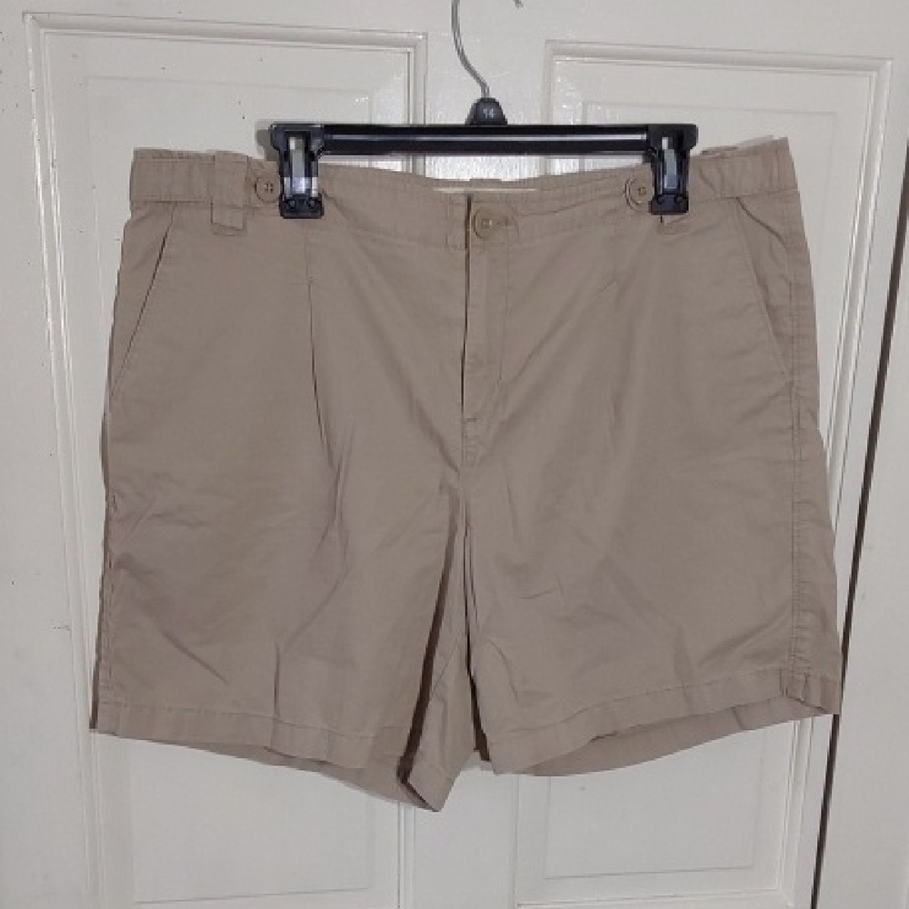 🍁GH Bass Heritage Shorts Womens Tan Size 14